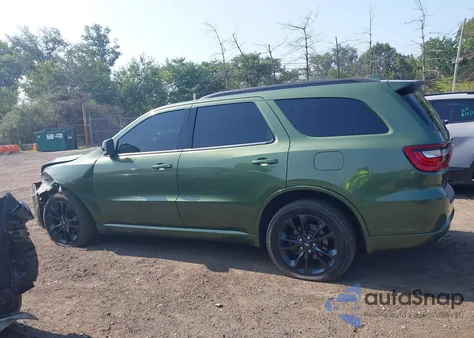 2021 Dodge Durango Gt Plus Awd z USA, uszkodzony, nr VIN 1C4RDJDGXMC724128